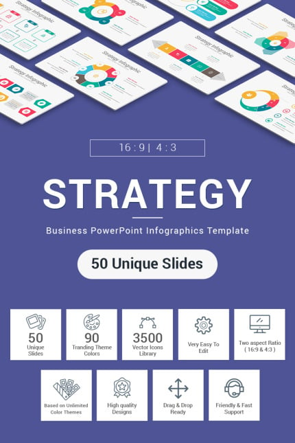 Template #88160 Powerpoint Infographics Webdesign Template - Logo template Preview