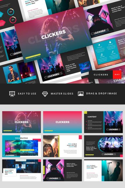 Template #88172 Music Musician Webdesign Template - Logo template Preview