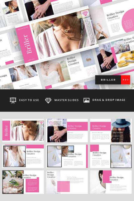 Template #88175 Diamond Jewerly Webdesign Template - Logo template Preview