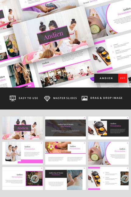 Template #88188 Beauty Massage Webdesign Template - Logo template Preview