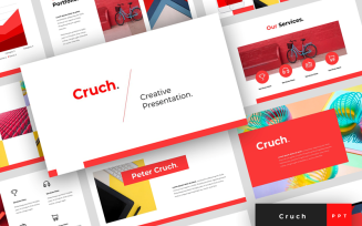 Cruch - Creative Presentation PowerPoint template