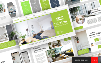 Interieur - Interior Design Presentation PowerPoint template