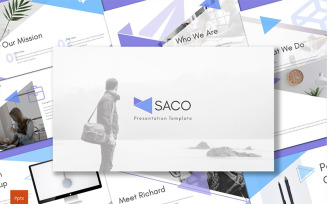 Saco PowerPoint template