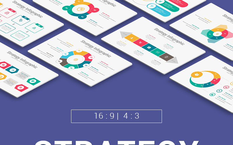 Strategy Infographics PowerPoint template PowerPoint Template