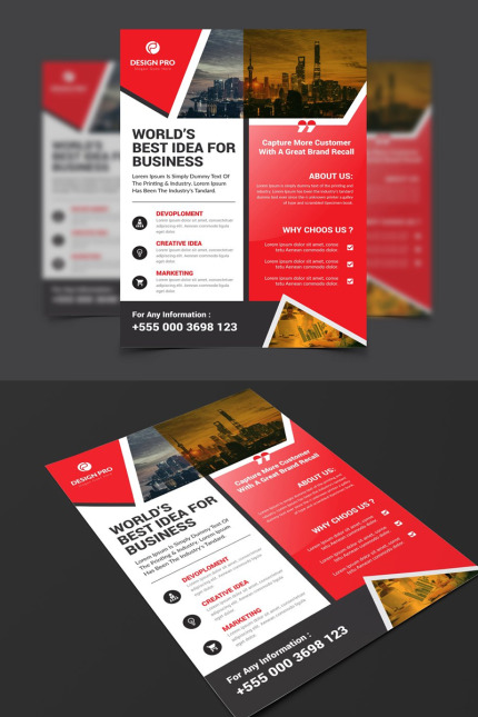 Template #88282 Headline Corporate Webdesign Template - Logo template Preview