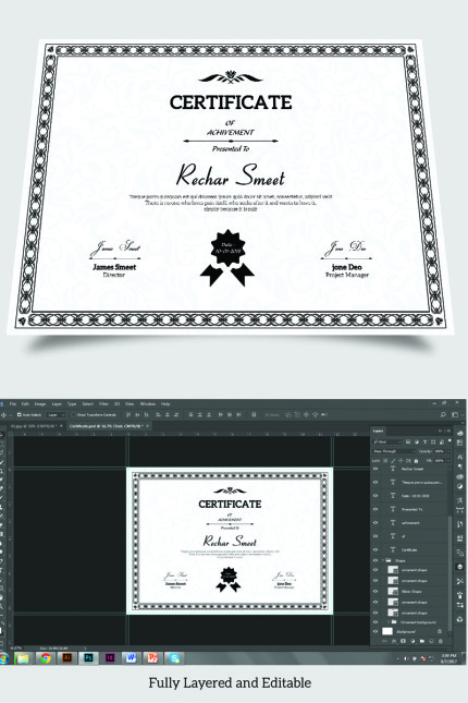 Template #88348 Achievement Appreciation Webdesign Template - Logo template Preview