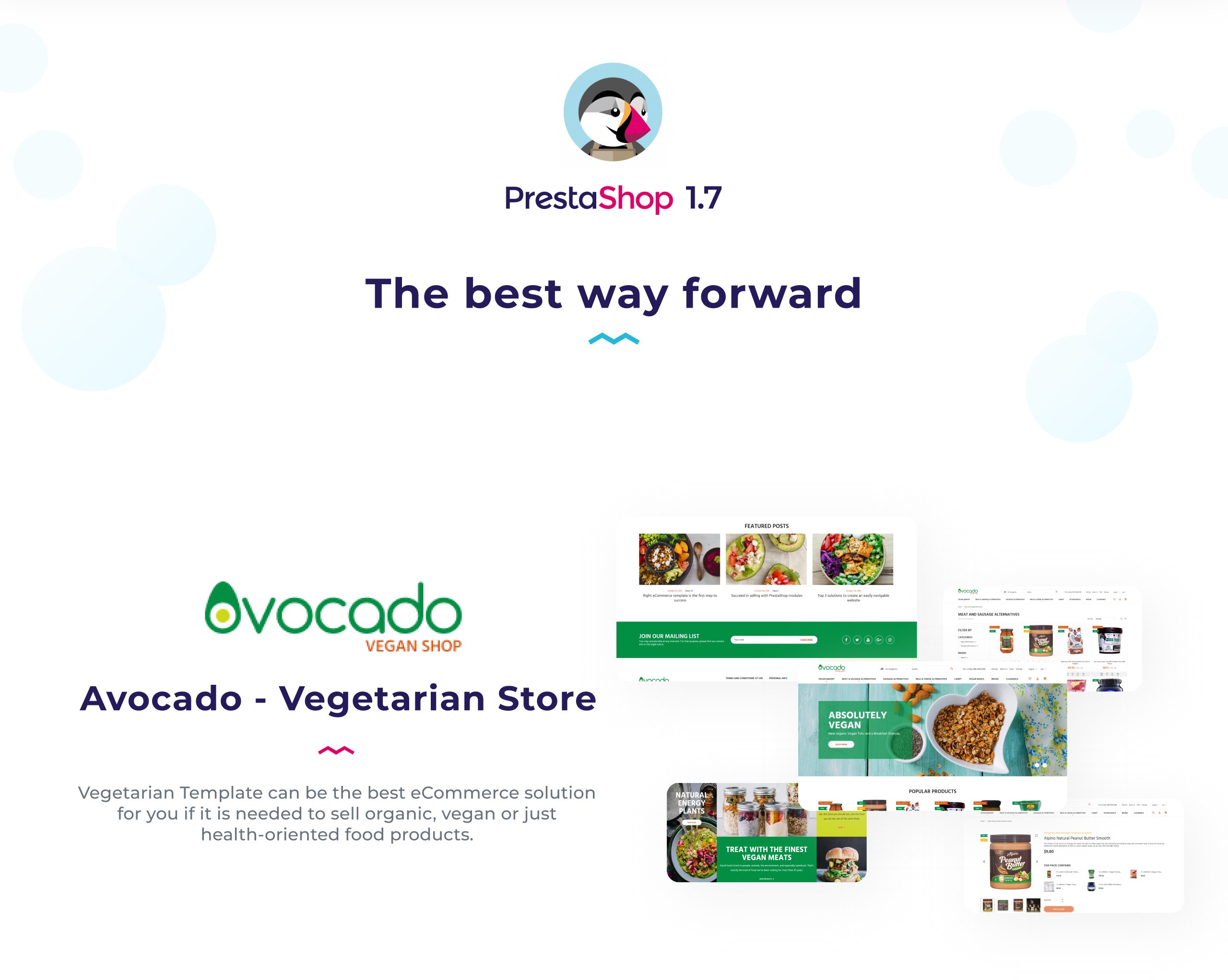 Avocado - Vegetarian Store PrestaShop Theme Avocado - Vegetarian Store PrestaShop Theme