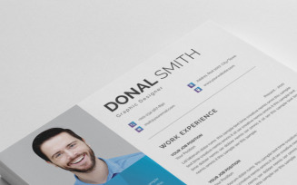 Donal Smith Modern Resume Template