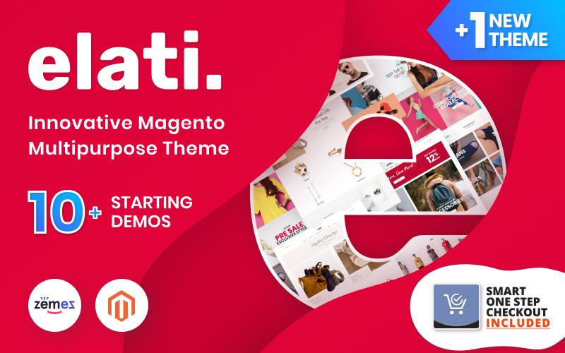 Template Magento Responsive #88375 "Elati - Aheadworks One Step Checkout"