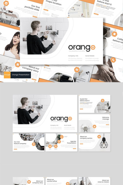 Template #88401 Creative Simple Webdesign Template - Logo template Preview