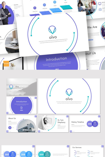 Template #88405 Creative Simple Webdesign Template - Logo template Preview