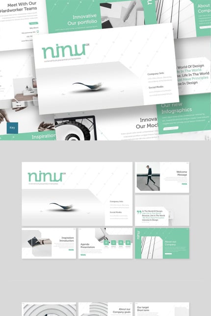 Template #88424 Creative Simple Webdesign Template - Logo template Preview