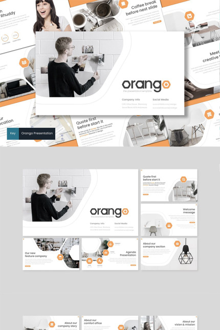 Template #88426 Creative Simple Webdesign Template - Logo template Preview