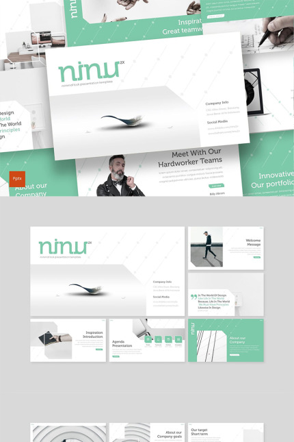 Template #88441 Creative Simple Webdesign Template - Logo template Preview