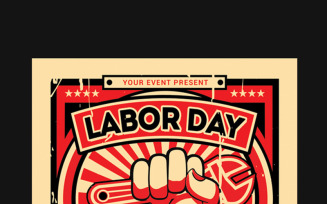 Labor Day Flyer - Corporate Identity Template
