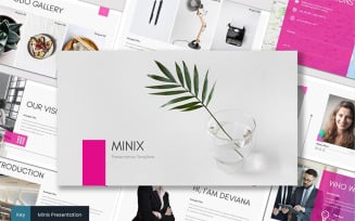 Minix - Keynote template