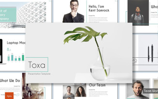 Toxa PowerPoint template