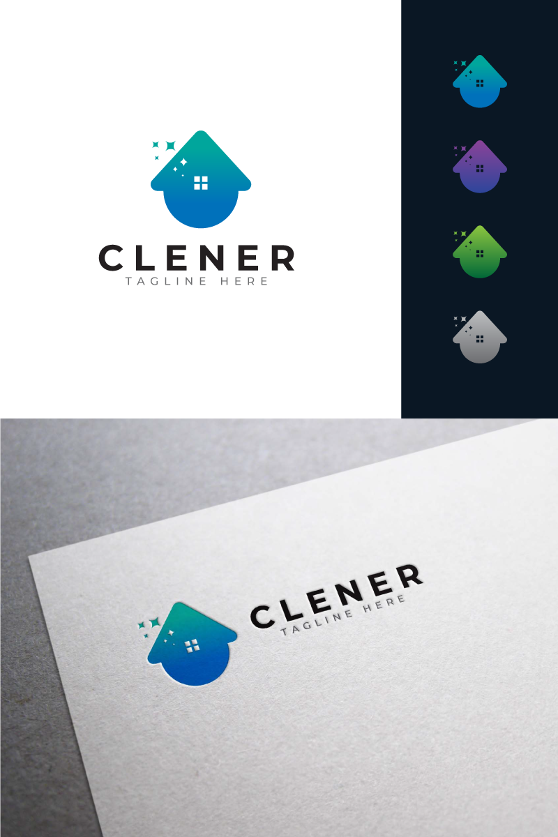 Clener Logo Template