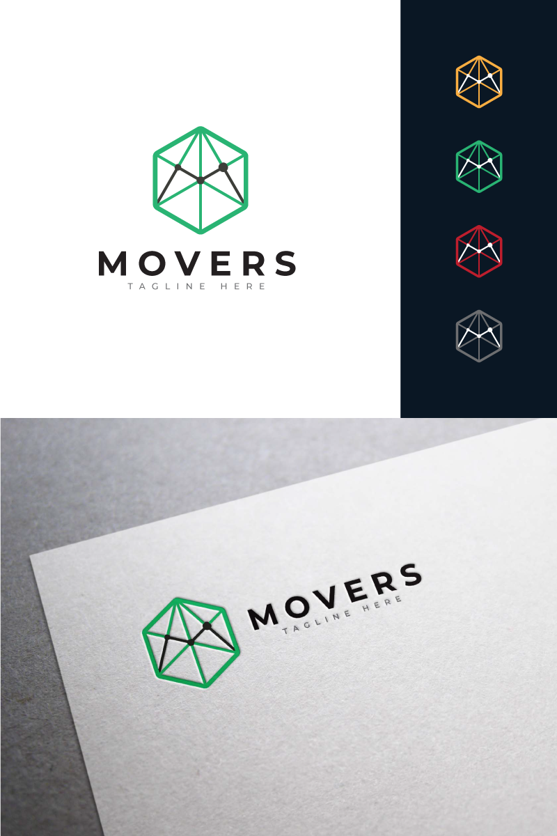 Movers Logo Template