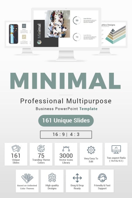 Template #88557 Powerpoint Template Webdesign Template - Logo template Preview