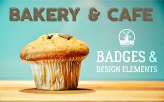 Bakery Bundle. SVG Vector Logo Template