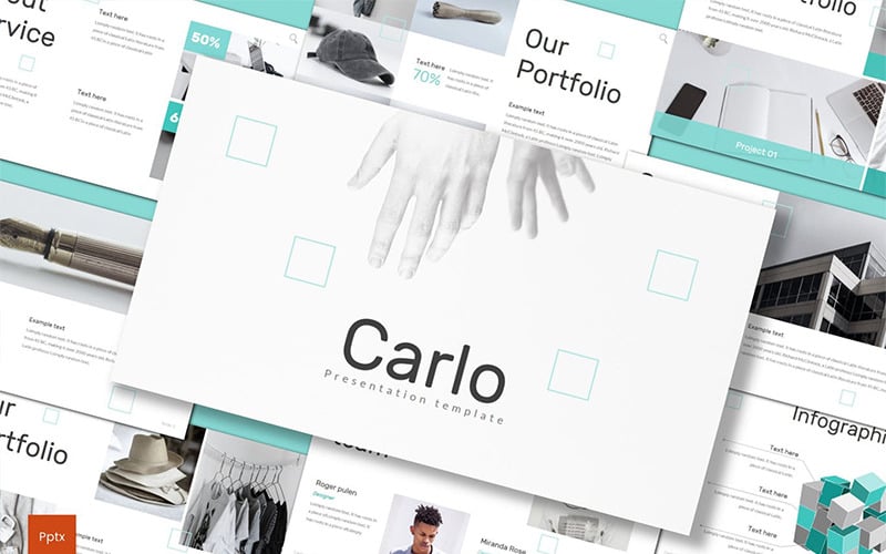 Carlo PowerPoint template PowerPoint Template