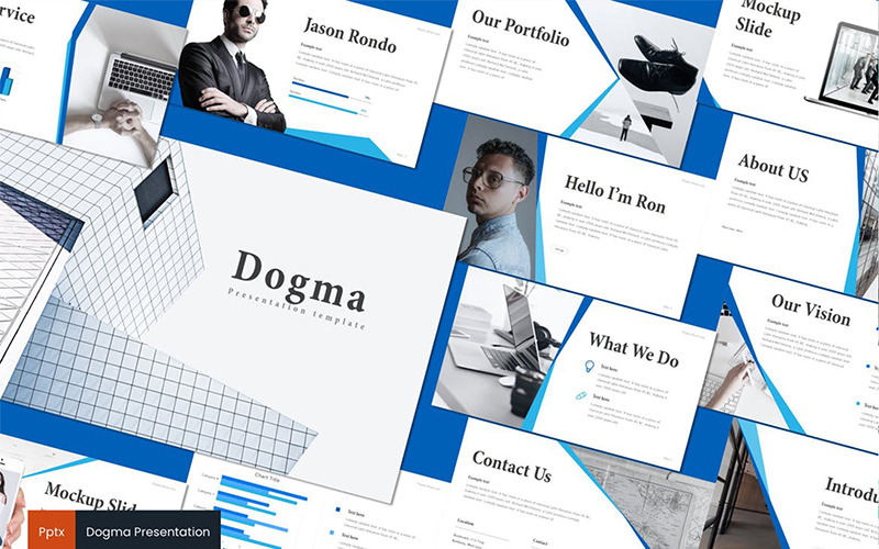 Dogma PowerPoint template PowerPoint Template