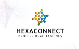 Hexa Connect Logo Template