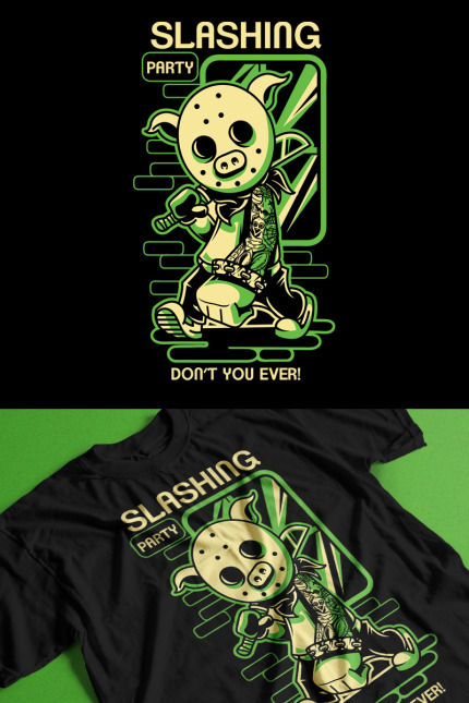 Template #88663 T-shirt Design Webdesign Template - Logo template Preview