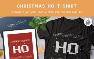 Christmas Ho - T-shirt Design