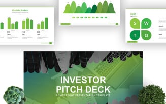 Investor Pitch Deck PowerPoint template