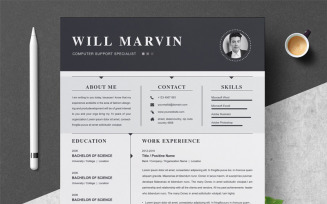 Will Marvin Resume Template