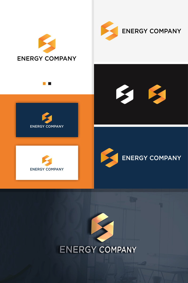 Energy Company Logo Template