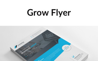 Grow Flyer - Corporate Identity Template