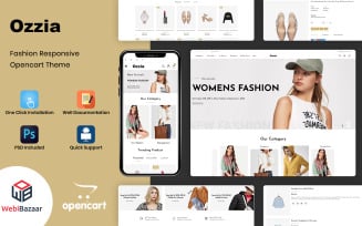 Ozzia - Multipurpose Fashion Store OpenCart Template