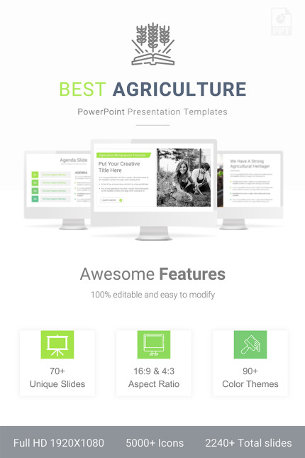 Template #88806 Agriculture-sector Sector Webdesign Template - Logo template Preview