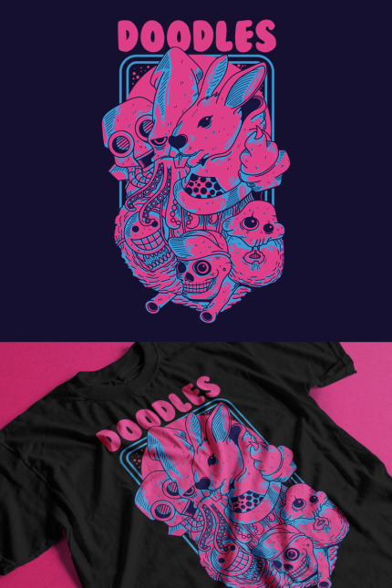 Kit Graphique #88859 T-shirt Design Web Design - Logo template Preview