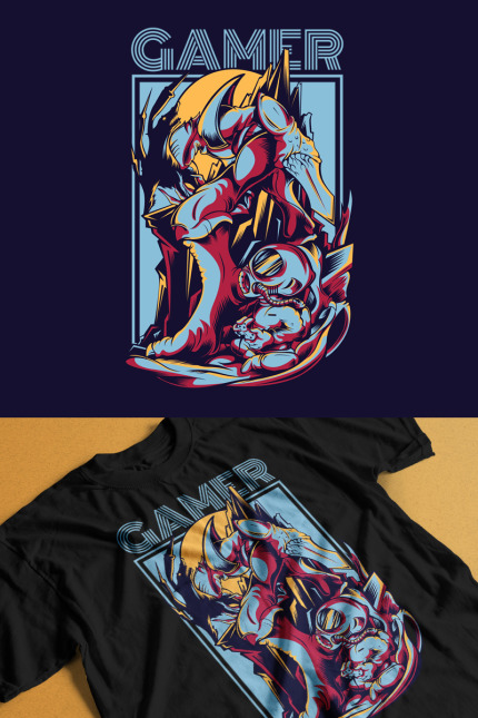 Template #88860 T-shirt Design Webdesign Template - Logo template Preview