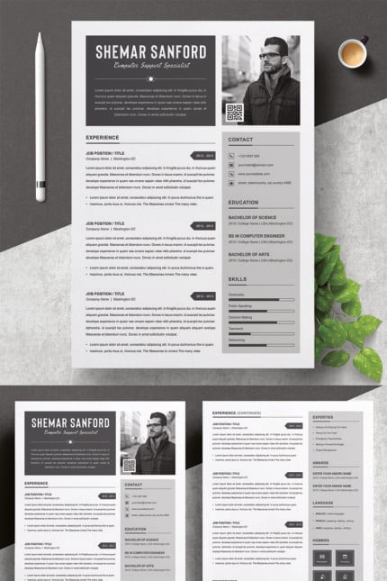 Template #88977 Template Cv Webdesign Template - Logo template Preview