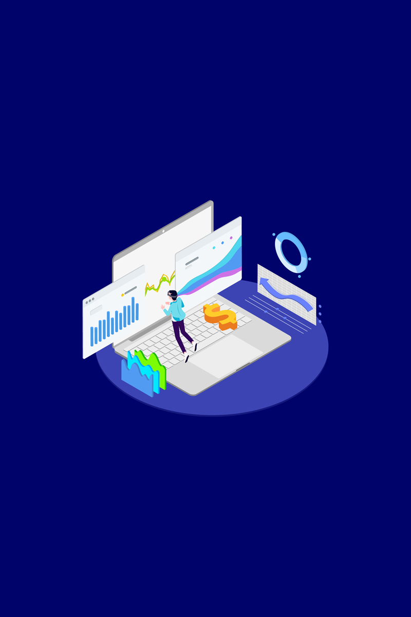 Data Analysisc with AR VR Isometric 4 - T2 Illustration - screenshot