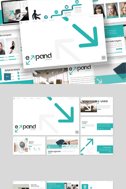 Template #89057 Creative Simple Webdesign Template - Logo template Preview