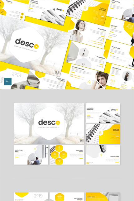 Template #89059 Creative Simple Webdesign Template - Logo template Preview