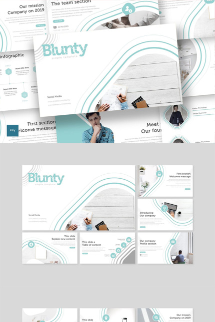 Template #89069 Creative Simple Webdesign Template - Logo template Preview