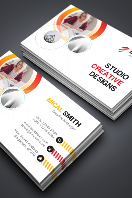 Kit Graphique #89086 Carte Entreprise Web Design - Logo template Preview