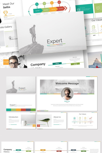 Template #89087 Creative Simple Webdesign Template - Logo template Preview