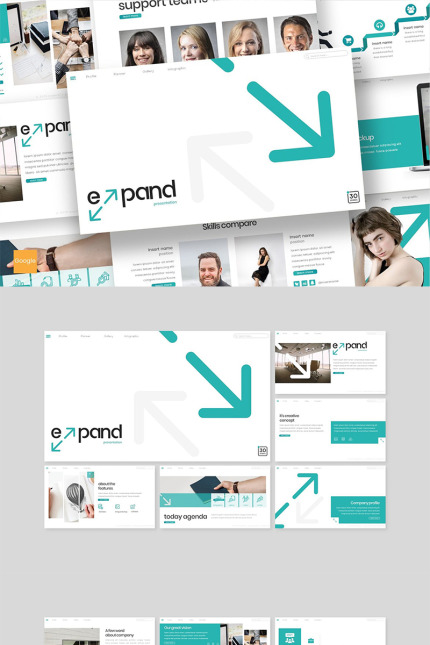 Template #89088 Creative Simple Webdesign Template - Logo template Preview