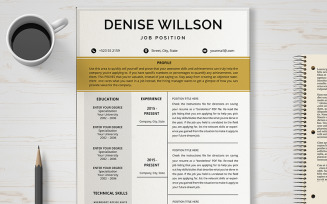 Denise Willson Resume Template