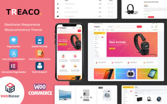 Treaco - Electronic Multipurpose Store WooCommerce Theme