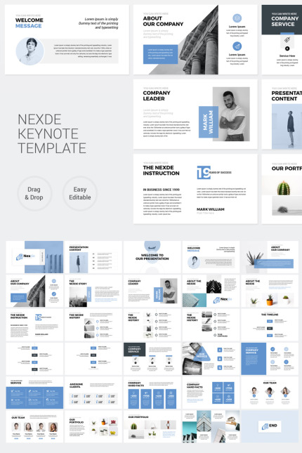 Template #89114 Keynote Business Webdesign Template - Logo template Preview