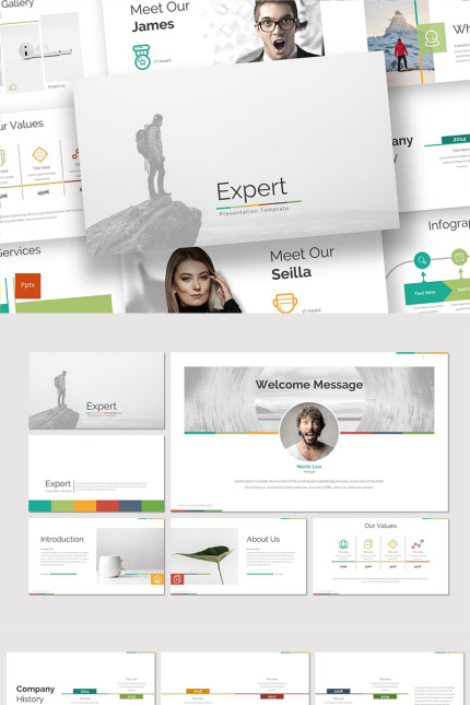 Template #89132 Creative Simple Webdesign Template - Logo template Preview